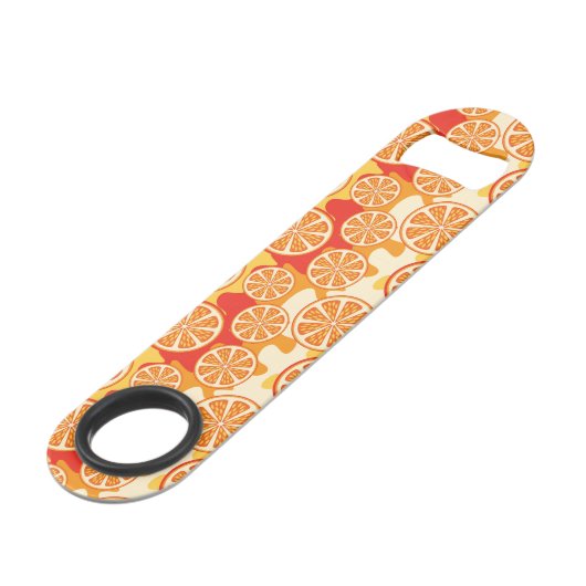 Rétro motif orange d'agrume (Devant angulaire)