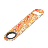 Rétro motif orange d'agrume (Dos Angle)