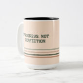 Retro Motivation Coffee Mug – Personalized Name (Devant gauche)