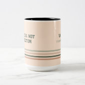 Retro Motivation Coffee Mug – Personalized Name (Centre)