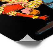 Retro Motivation Quote How To With Your Fears Funn Poster (Hoek)