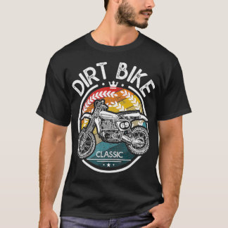 Retro Motocross Dirt Bike T-shirt