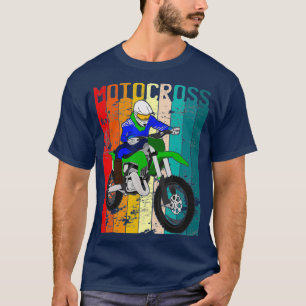 Retro Motocross Racing Gift  Dirt Bike T-shirt