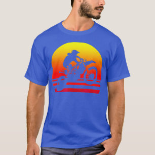 Retro  Motorcross T Sunset Dirt Bike T-shirt