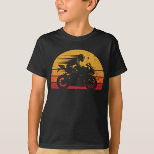 Retro Motorcycle Racing Biker Sport Street T-shirt