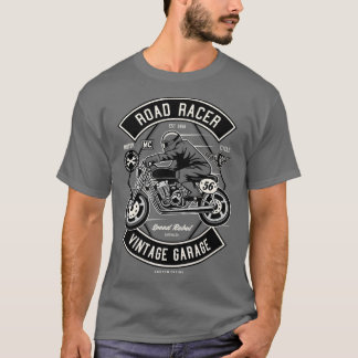 Retro Motorcycle Rider Motocross Biking Dirt T-shirt