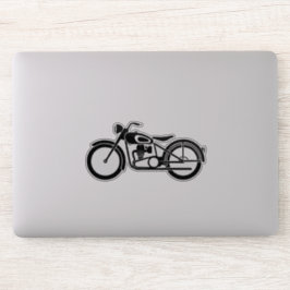 Retro motorliefhebber Gift Idee sticker