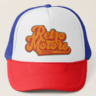 Retro Motors California klassieke aangepaste auto Trucker Pet