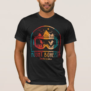 Retro Mount Bohemia Ski T-shirt