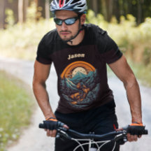 Retro Mountain Avontuur Fietsleven, op maat gemaak