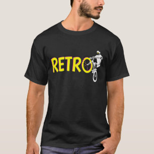 Retro Mountain-fiets T-shirt