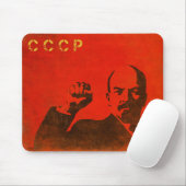 Retro Mousepad met  Lenin USSR-afdrukken Muismat (Met muis)