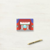 Retro Movie Theater Post-it Opmerkingen Post-it® Notes (Op bureau)
