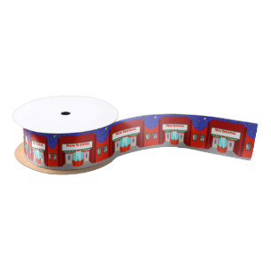 Retro Movie Theater Satin Ribbon Lint