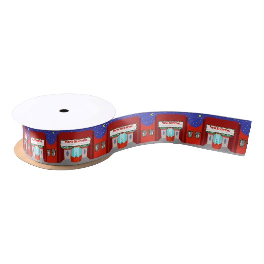 Retro Movie Theater Satin Ribbon Lint (Spoel)