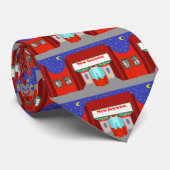 Retro Movie Theater Stropdas (Opgerold)