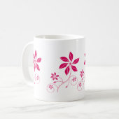 Retro - Mugs De Boissons Fleurs Fruits Funky (Devant gauche)