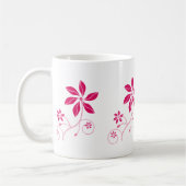 Retro - Mugs De Boissons Fleurs Fruits Funky (Gauche)