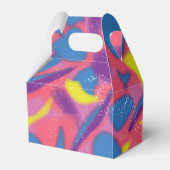 Retro Multicolor 90's Bedankdoosjes (Achterkant)