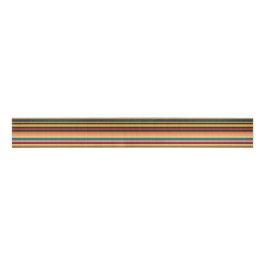Retro Multicolour Vintage Stripe Grosgrain Ribbon Lint