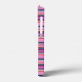 Retro multikleur strepen Case-Mate iPhone case (Achterkant / Links)