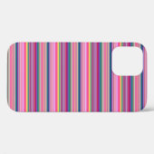 Retro multikleurige strepen Case-Mate iPhone case (Achterkant (horizontaal))