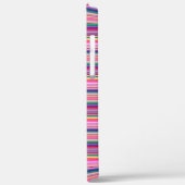 Retro multikleurige strepen Case-Mate iPhone case (Achterkant / Links)