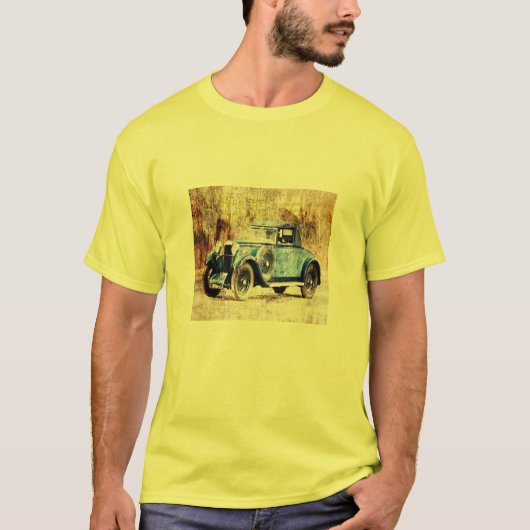 Retro  muscle car grafisch ontwerp T-shirt, T-shirt (Voorkant)