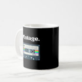 Retro Music Coffee Mug (Devant gauche)