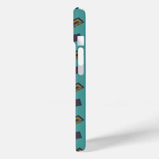 Retro Music Collage Mixtape gepersonaliseerd Case-Mate iPhone Case (Achterkant / Links)