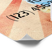 Retro Music Festival Poster (Hoek)