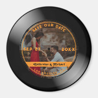 Retro Music Vinyl Record Foto Weduwronde