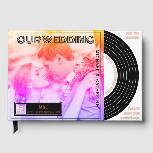 Retro Music Vinyl Record Mariage