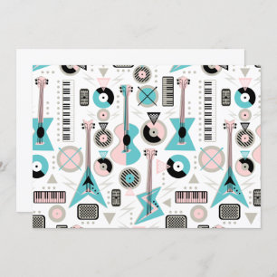 Retro Musical Mayhem Kaart