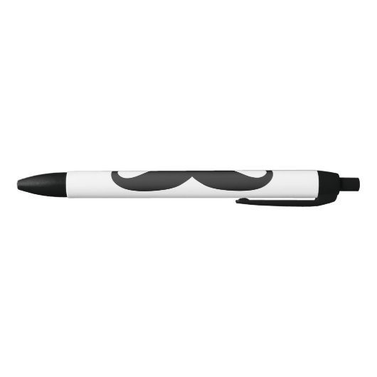 Retro Mustache Zwarte Inkt Pen (Bodem)