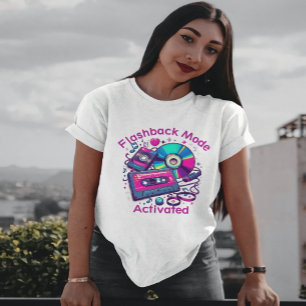 Retro Muziek Liefhebber - Flashback Modus: Geactiv T-shirt