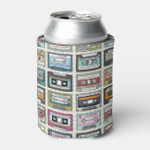 Retro muziekcassette: Nostalgisch icoon Blikjeskoeler (Blikje Voorkant)