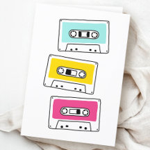 Retro-muziekcassettes, altijd leeg