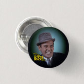 Retro Myrtle-strandman Ronde Button 3,2 Cm (Voorkant /achterkant)
