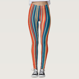  retro naadloze patronen leggings