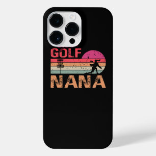 Retro  Nana Disk Golf Gift iPhone 14 Pro Max Hoesje