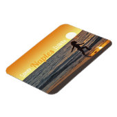 Retro Naples Florida Magnet (Côté Gauche)