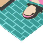 Rétro nappe de jeu de carte des femmes (Angle)