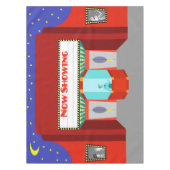 Rétro nappe de salle de cinéma (Devant)