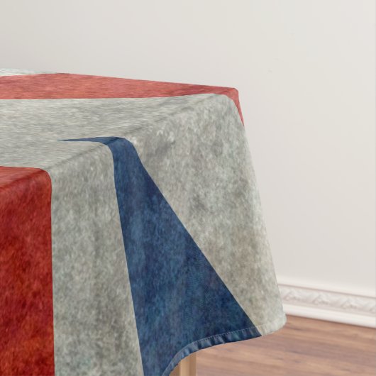 Rétro nappe de style de drapeau britannique (In Situ)