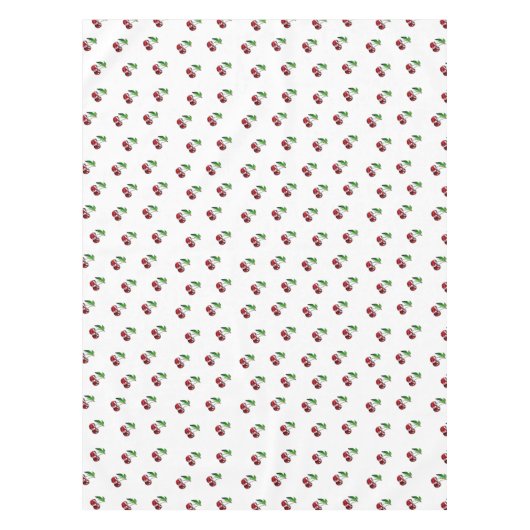Rétro nappe de toile de cerise (Devant)
