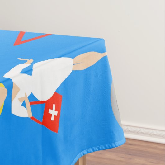 Rétro nappe d'infirmière (In Situ)