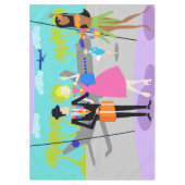 Rétro nappe hawaïenne de Noël (Devant)