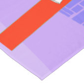 Rétro nappe tropicale de fête de Noël (Angle)