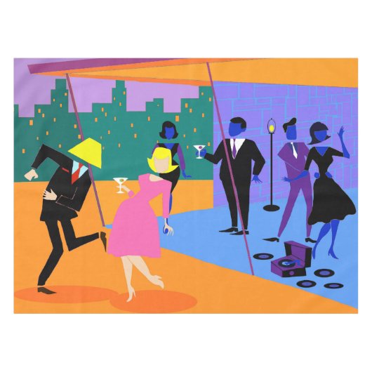 Rétro nappe urbaine de partie de dessus de toit (Devant (Horizontal))